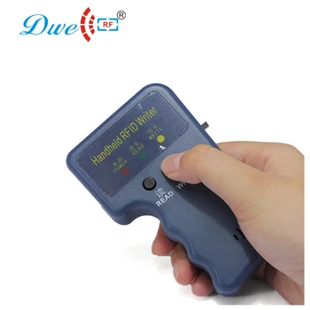DWE CC RF prieigos kontrolės kortelės skaitytuvas 125khz emid rfid kortelę atkartoti mašina nešiojamų klavišą kopijuoklis