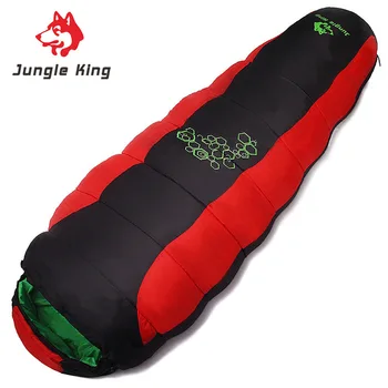 Džiunglių Karalius 2017 sustorėjimas užpildyti keturių skylių medvilniniai miegmaišiai, lauko kempingas, alpinizmas specialios kempingas maišelį judėjimas