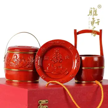 E Zhai Xi Zi Suntong vestuvių dovanos, vestuvių Galerija mažas tualetas Afrikos raudonmedžio gausybės ragas specialus pasiūlymas