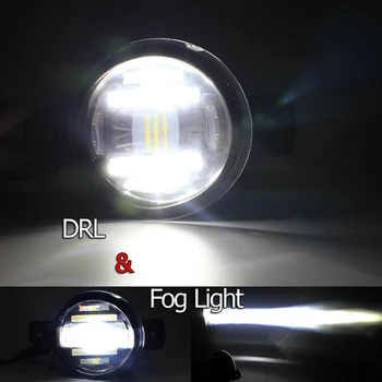 EEMRKE Automobilių Optikos už ispudingai E11 2006-2 in 1 Dvigubas LED DRL Cut-line Objektyvas, Rūko Žibintai, Dieniniai Žibintai