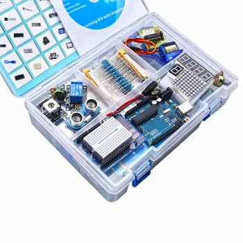 Electronic Diy Kit For Uno R3 Basic Learning Suite With PDF / LCD1602/ Server Stepper Motor