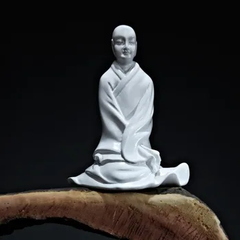 Elegantiškas Zen Apdailos Tradicinės Kinų Fojė Namų Dekoracijas Modelis Budistų Vienuolis, Minkštas Priedai Ypatingą Namų Dekoro