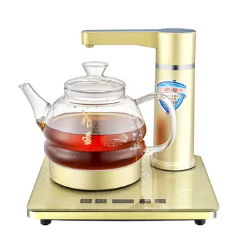 Elektrinis virdulys Protingas automatinis vandens, elektros arbatos virimo burbulas arbatinukas su aukštos boro, silicio ir storio stiklo bo