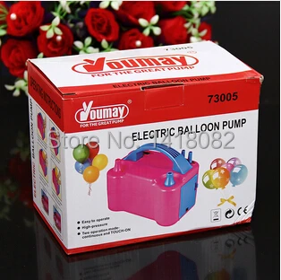 Elektros balionas siurblys balionas aksesuarai, dviračių siurbliu Dvigubas kontrolės pripūtimo siurblys balionas aeratoriaus