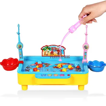 Elektros magnetinių žvejybos žaislas 3-6 metų amžiaus kačiukas, žvejyba vaikams, žaislai, muzikos, apšvietimo, vaikų žaislai
