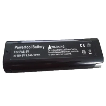 ELEOPTION Didmeninė 10x Baterija Paslode 6 V 3000mAh Ni-MH B20544E,404717 BCPAS-404717SH IM250A-F16,IM65A,F16 ,900420