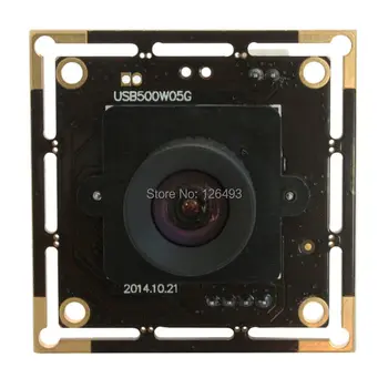 ELP 5mp Aptina MI5100 Spalvų CMOS 30fps@1080P 8mm objektyvas 