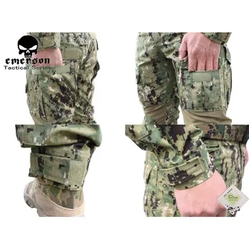 Emersongear BDU Gen2 Karinės Army Combat uniform BDU G2 Kovoti su Marškiniai, Kelnės Su antkeliais Ghillie Kostiumai AOR2 EM6924