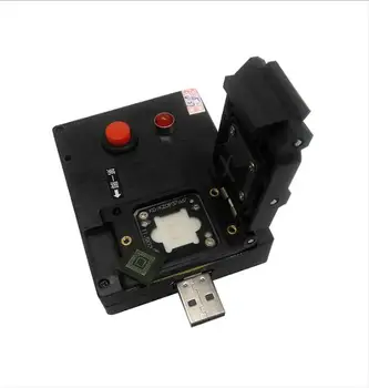 EMMC153/169 moliusko geldele Pogopin Zondas USB Disko Bandymo Rungtynių už eMMC153/169 Bandymo Lizdas/Adapteris/Readernand flash bandymai