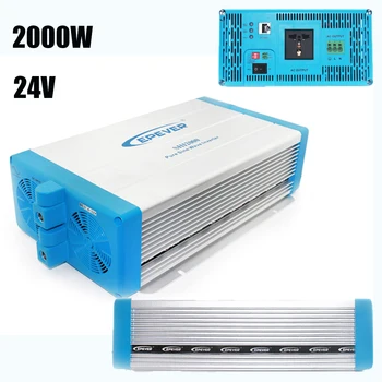 EPever SHI Serija Pure Sine Wave Power Inverter 24V 220V 2000w Aukšto Dažnio Tinklo Kaklaraištis Keitiklio LED Indikatoriai SHI2000-22