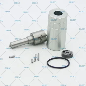 ERIKC 095000-8100 injector repair kits valve and nozzle O-rings, DLLA150P1052 (093400-1052) for HOWO Truck