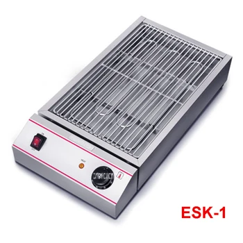 ESK-1 Rūkyti, grilis viryklė temperatūros kontrolės elektrine orkaite namų komercinės grilis duobes patalpų grilis grilis