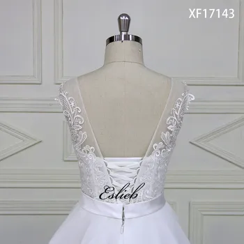 Eslieb High-end Naujas Dizainas-Line Nėrinių Vestuvių Suknelės 2018 Brangioji Nėriniai Atgal Senovinių Vestuvinių Suknelių Kinija Internetinė Parduotuvė