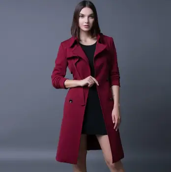 Europos 2018 m. pavasarį ponios tranšėjos paltai moterims casaco feminino moterų paltas moteris jaqueta feminina mados plius dydis 4XL