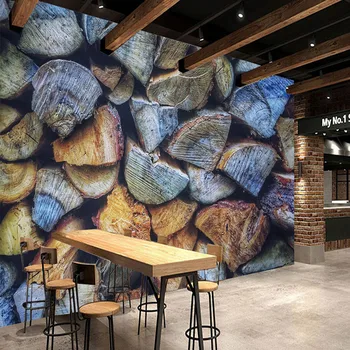 Europos 3D Sienų Freskomis Šiuolaikinių Tapetų 3D Sienų Lipdukai Kavos Parduotuvė Knygyne Tyrimą, Namų Dekoro Sienos Popieriaus TV Sienų Freskomis
