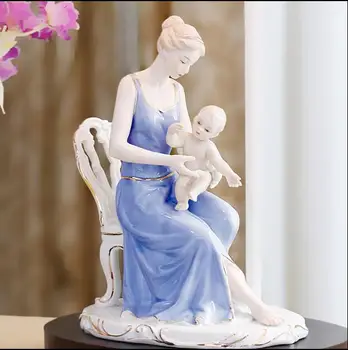 Europos keramikos simbolių puošyba vestuvių dovanos siųsti vaikas papuošalai amatų Mother 's Day dovanos, vestuvių dovanos 05112