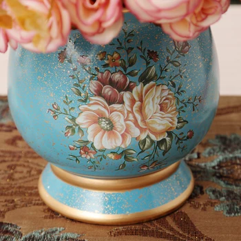 Europos keramikos vaza gėlių vaza apdailos prabangių vestuvių dovana, Namų Dekoravimo gėlių modeliavimas suite 