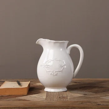 Europos stiliaus kaime cerative keramikos vaza konteinerių senovinių papuošalų Kūrybos paprasta namų kambarį papuošalai