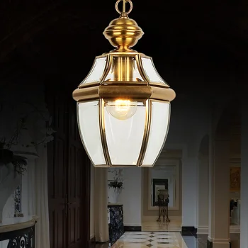 Europos stiliaus lempos vario apšvietimo Amerikos mažos liustra eilėje šviesos lempos veranda lempos Yang garden apšvietimo lemputė