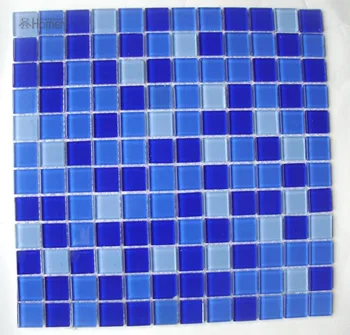 Express pristatymas nemokamas!! pigūs baseinas, mozaikos plytelės, mėlyna spalva, 12x12