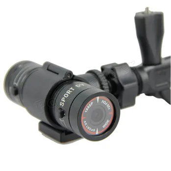 F9 HD Mini Kamera 120 laipsnių platus žiūrėjimo kampas aliuminio lydinio Sporto Kamera Automobilio DVR auto vehicel skaitmeninis vaizdo įrašymo įrenginys