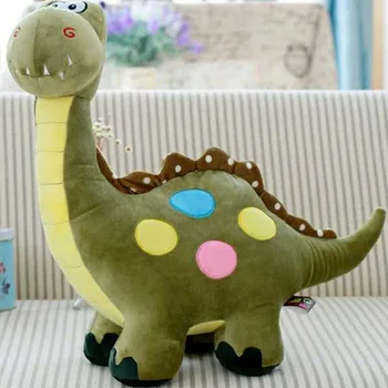 Fancytrader Didelis Milžinas Pliušinis Žaislas Dinozauras Emulational Anime Dinozaurų Lėlės 30inch Raudona Žalia Mėlyna Prieinama Vaikams