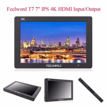 Feelworld T7 4K HDMI Įvestį/Išvestį-Fotoaparato Ekranas Full HD 7
