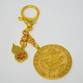 Fengshui Geros Sveikatos Keychain (Garuda) W Fengshuisale Raudonos String Apyrankę W1681