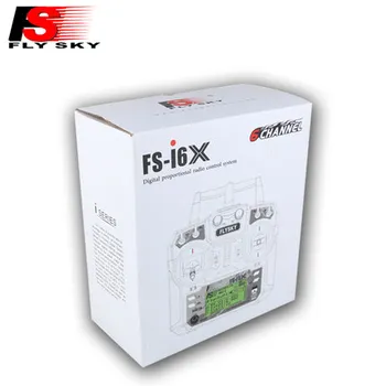 Flysky FS-i6X 2.4GHz 10CH AFHDS 2A RC Transmitter With X6B i-BUS Receiver For Rc Airplane Mode 2