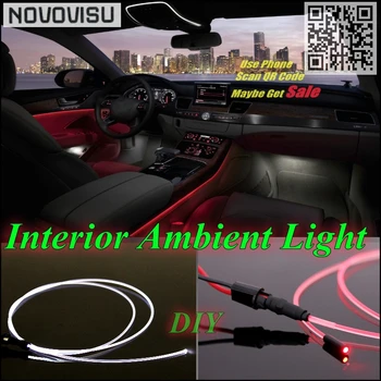 For Acura CL EL CSX ILX TL TSX ZDX MDX RDX Car Interior NOVOVISU Ambient Light Panel Strip illumination Inside Optic Fiber Light