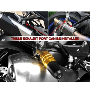 For BMW S1000RR S1000R S1000XR HP4 S1000 RR Engine Falling Protectors Motorcycle CNC Exhaust Frame Slider Anti Crash cover Caps