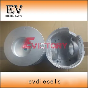 For Mitsubishi truck/excavator 6D16 6D16T piston ME075570 with piston pin and clip