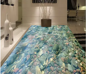Foto tapetai, sienų, grindų 3D tapetai, grindų kambarį vandeniui PVC grindų akmens 3d grindų lipdukai