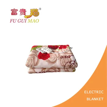 FUGUIMAO Electric Blanket 220v Manta Electrica Plush Electric Heating Blanket Double Control Switch Heated Blanket 150x180cm