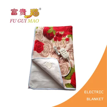 FUGUIMAO Electric Blanket 220v Manta Electrica Plush Electric Heating Blanket Double Control Switch Heated Blanket 150x180cm