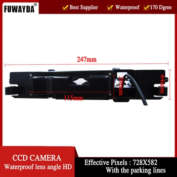 FUWAYDA WIFI Atbulinę Automobilio CCD galinio vaizdo kamera Atsargine Kamera su parkavimo linijas, sulankstomas stebėti Toyota Yaris 2006-2012