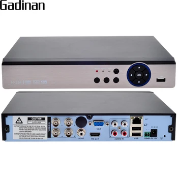 GADINAN 4CH HAINAUT 4MP DVR/Hibridinis 2*Analoginis 4M+2*IP 4M Judesio Aptikimo 5 IN 1 CCTV DVR už HAINAUT-Q 3MP HAINAUT-G 4MP Fotoaparatas