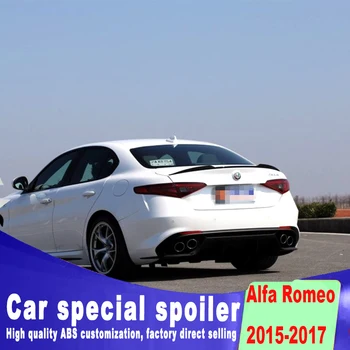 Galiniai Kamieno aukštos kokybės Anglies Pluošto, juoda spalva, spoileriai Už Alfa Romeo Giulia 2017 sparnus Spoileris Quadrifoglio Stilius