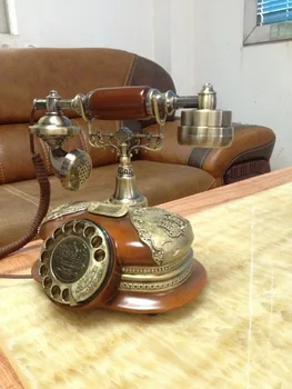 Gamyklos rotary direct dial telephone kodas retro senovinis telefono laidiniu telefonu gaunamus Europos