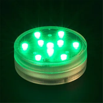 Gamyklos Tiesiogiai Spręsti !!! 50pcs/Daug 2.8 colių Vandeniui LED Vaza Šviesos pagrindas RGB Spalvos Nuotolinio valdymo Vestuvių Centerpeice šviesos