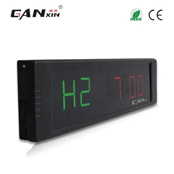 [Ganxin]LED Intervalu Laikmatis su Countdown / aukštyn / chronometras skaitmeninio sporto mokymo laikmatis sporto užsakymą 24 valandų laikrodis
