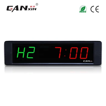 [Ganxin]LED Intervalu Laikmatis su Countdown / aukštyn / chronometras skaitmeninio sporto mokymo laikmatis sporto užsakymą 24 valandų laikrodis