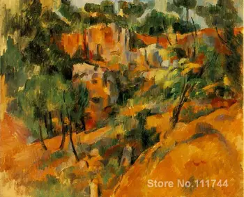 Garsus meno Kampe Karjero Paul Cezanne tapybos Aukštos kokybės Rankų dažytos