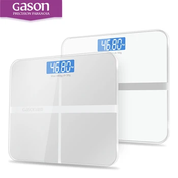 GASON A1 180kg/50g Grindų Vonios kambarys Masto Kūno Sverti Smart Buitinių Elektroninių Skaitmeninių Sunkiųjų Sverti LCD Ekranas Tikslumas