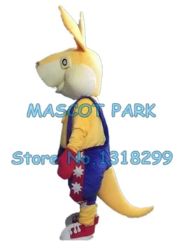 Geltona Kengūros Talismanas Kostiumas suaugusiųjų dydžio naujas custom aukštos kokybės animacinių filmų kangroo tema anime cosply kostiumai karnavaliniai 3105