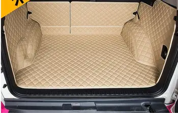 Gera motina! Specialių kamieno kilimėliai & Galinio durų kilimėlis Toyota Land Cruiser 150 Prado 2016 5seats vandeniui įkrovos kilimai,Nemokamas pristatymas