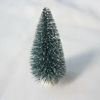 Geras ! 50 vnt Mini kalėdų eglutė Kalėdų Eglutė Mažas Pušies Medžio Apdaila Pateikti Darbalaukio Kalėdinė Dekoracija Navidad