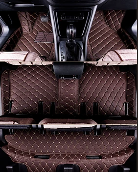 Geras kilimai! Custom specialių grindų kilimėliai Acura MDX 7 sėdimos vietos 2012-2007 neslidus vandeniui kilimai MDX 2010,Nemokamas pristatymas
