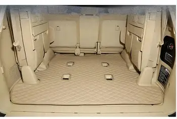 Geras! Specialių grindų kilimėliai & bagažinės kilimėlis Toyota Land Cruiser 200 7seats 2017-2007 patvarus, atsparus vandeniui kilimėliai kilimai,Nemokamas pristatymas
