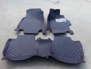 Geriausia kokybė! Pritaikyti specialių automobilių grindų kilimėliai Dešinę/Kairę Ranką Ratai Volvo V40-2013 neslidus koja kilimai,Nemokamas pristatymas